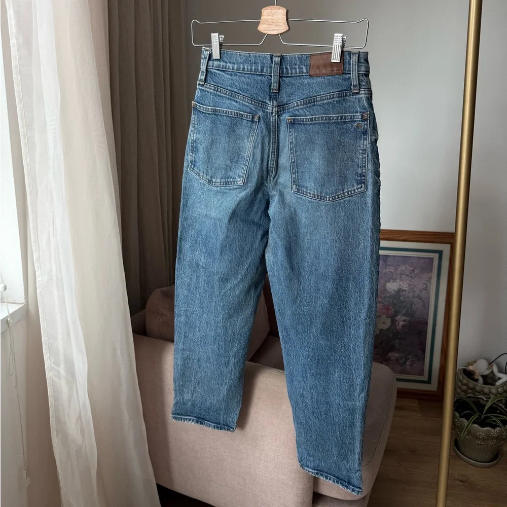 Madewell Balloon Jeans Blue High Rise, Trendy, Size 26 - Picture 5 of 14